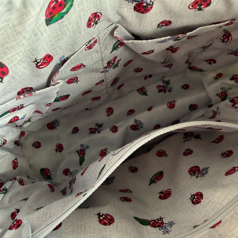 VERA BRADLEY Carson Shoulder Bag — Lavender Meadow Pattern - Picture 3 of 11